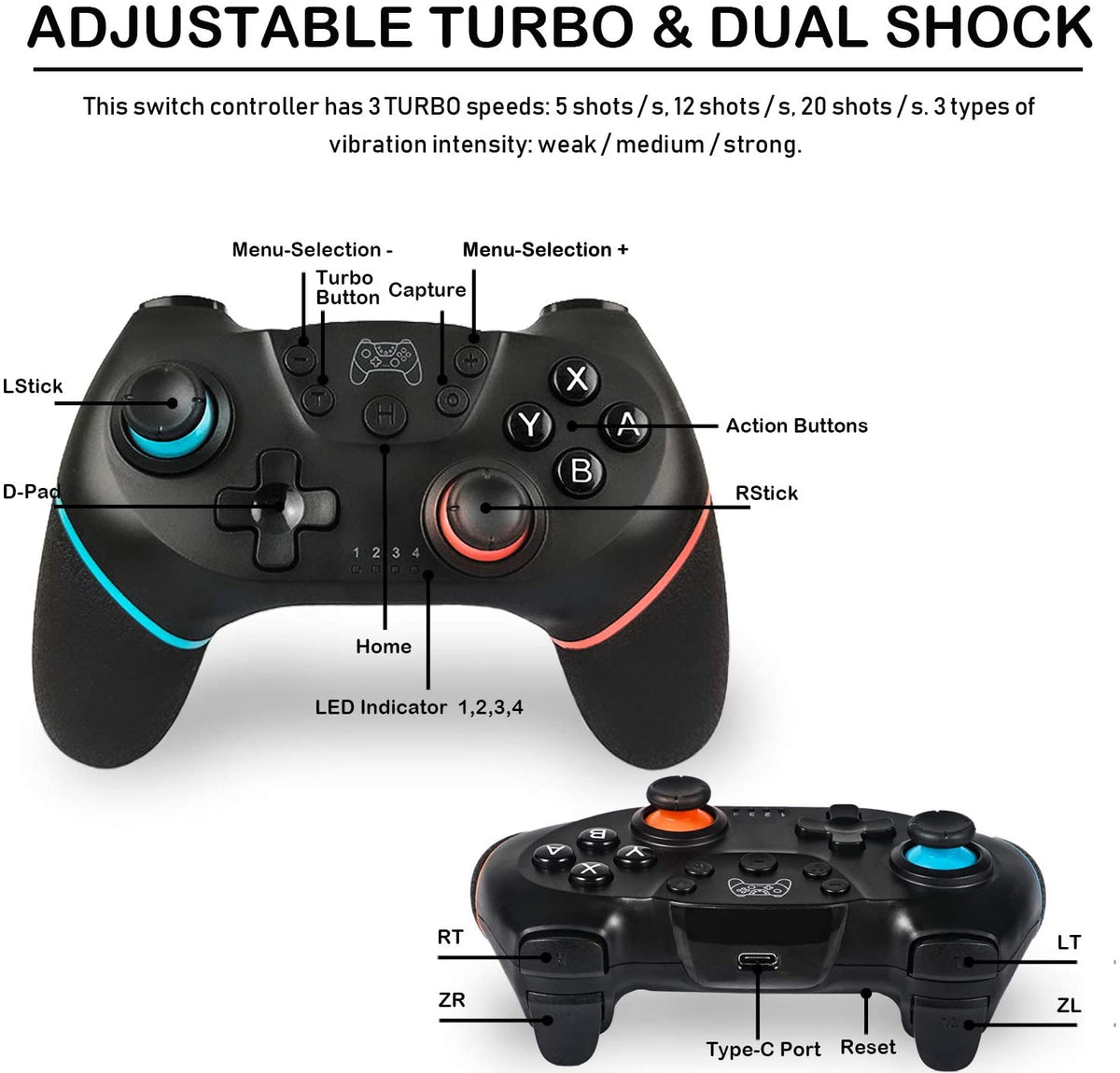 Nintendo Switch Controller - NAVOR