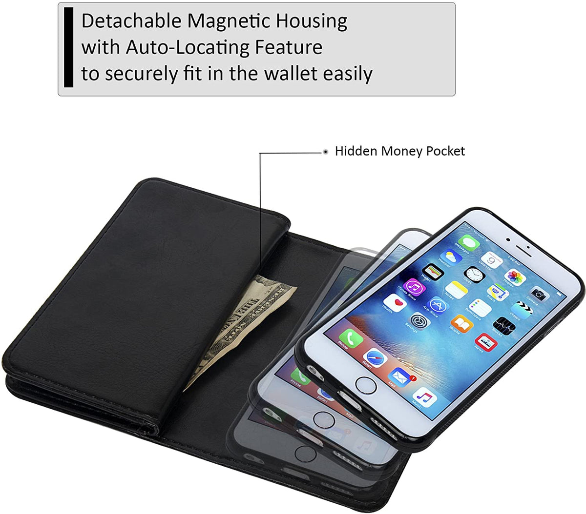 Joot Series - Leather Wallet Case - NAVOR