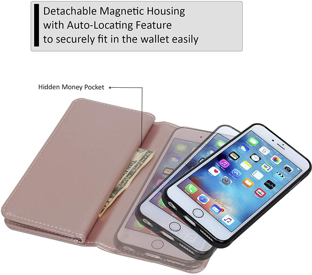 Joot Series - Leather Wallet Case - NAVOR