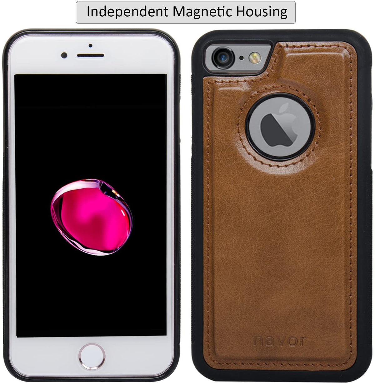 Joot Series - Leather Wallet Case - NAVOR