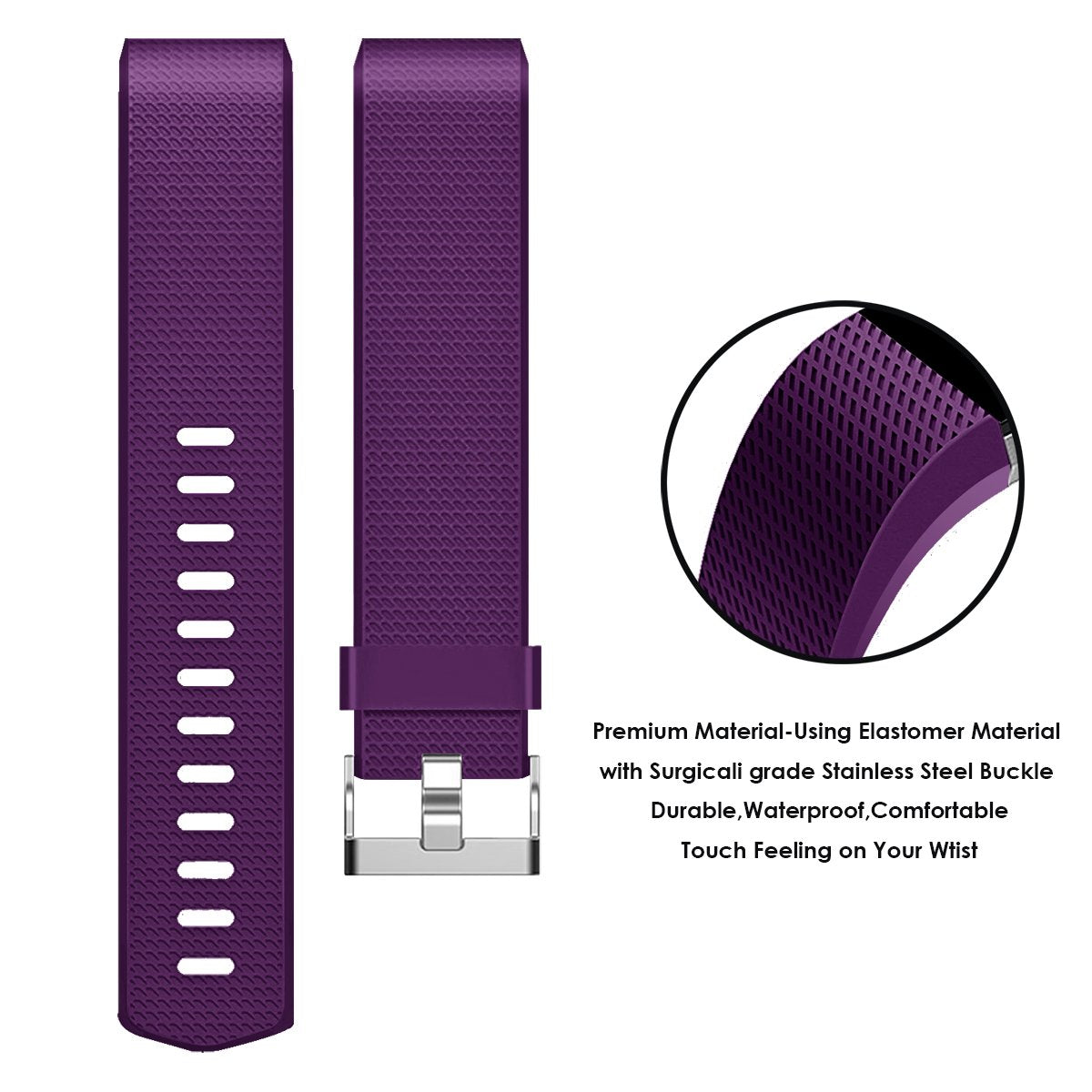 Fitbit Charge 2 Bands - 2 Pack - NAVOR