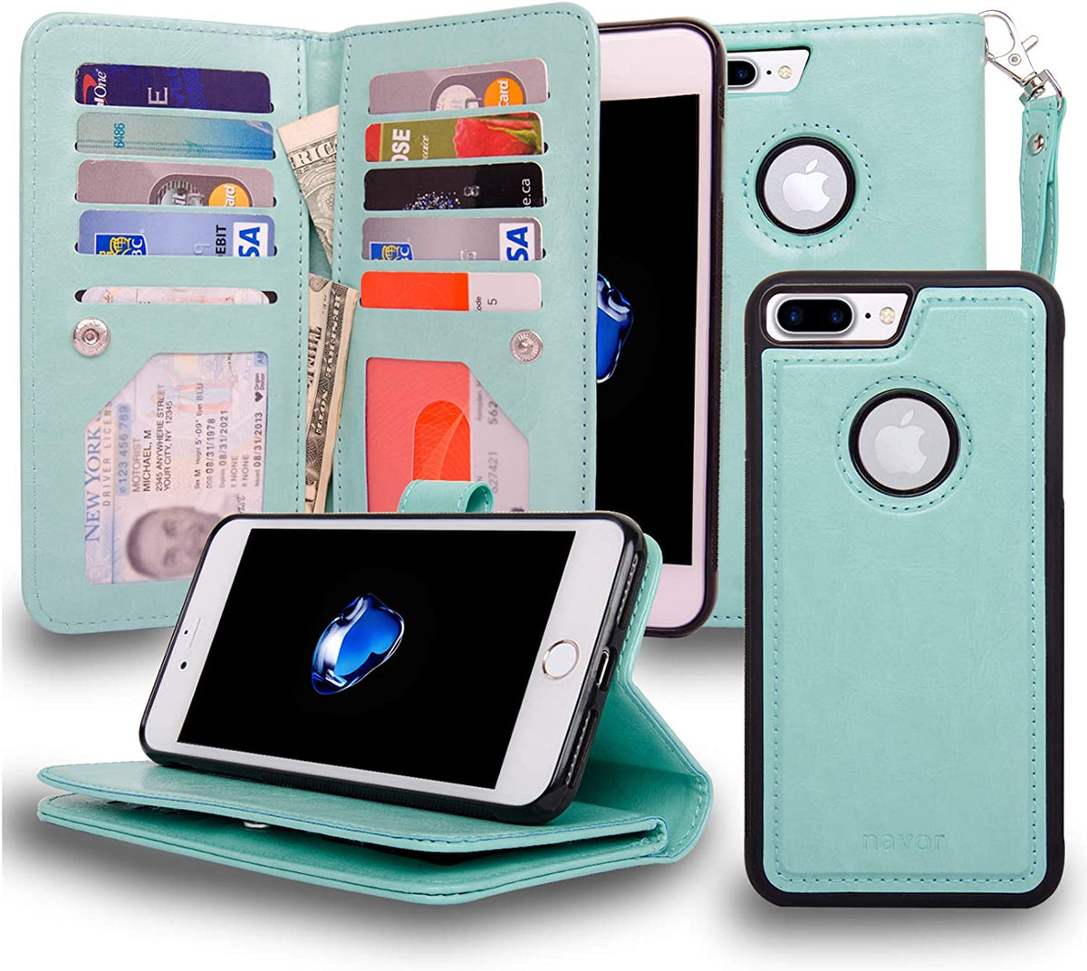 Joot Series - Leather Wallet Case - NAVOR