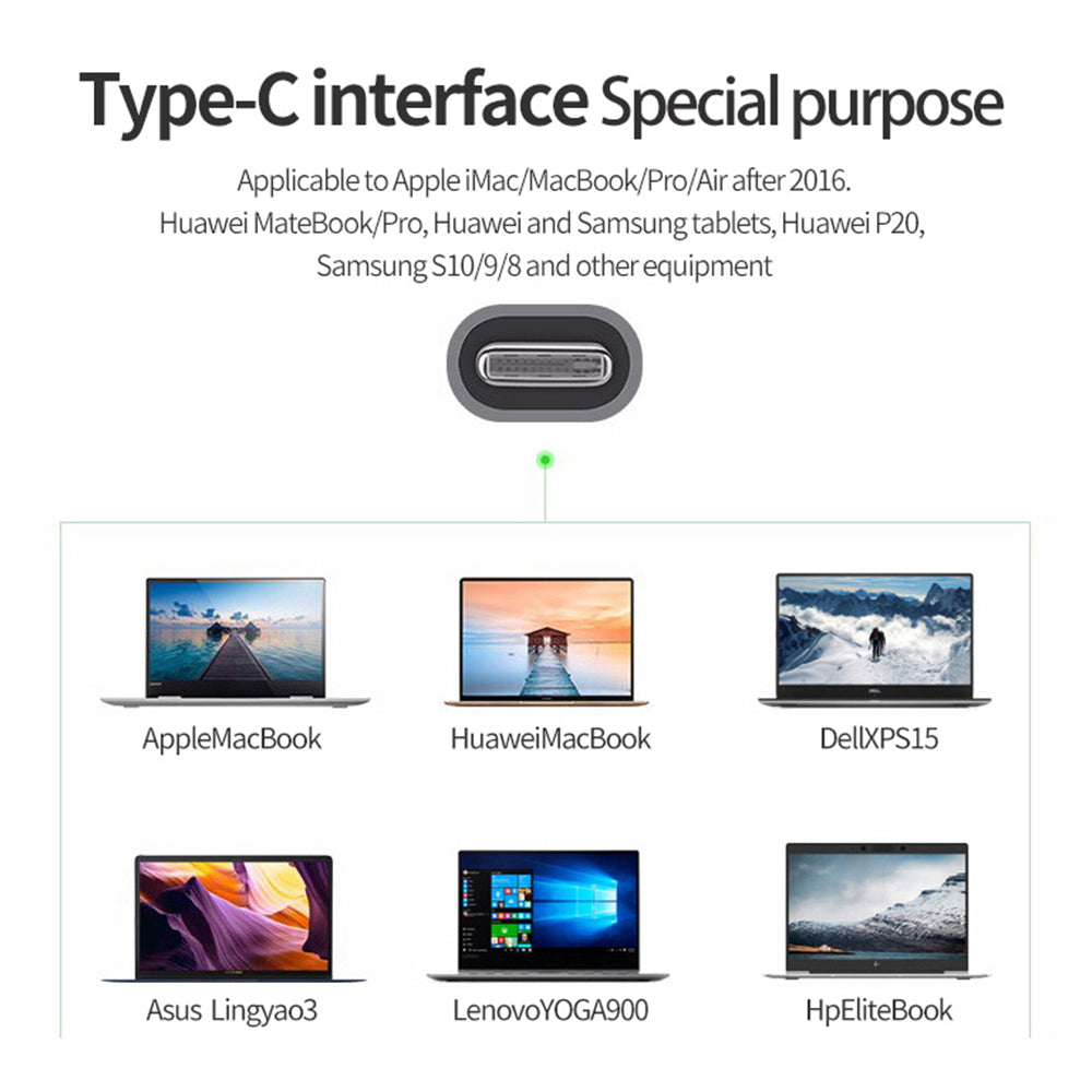 navor 9-IN-1 USB C Hub for MacBook (Above 2016), Thunderbolt 3/4, Huawei, Samsung and More - NAVOR
