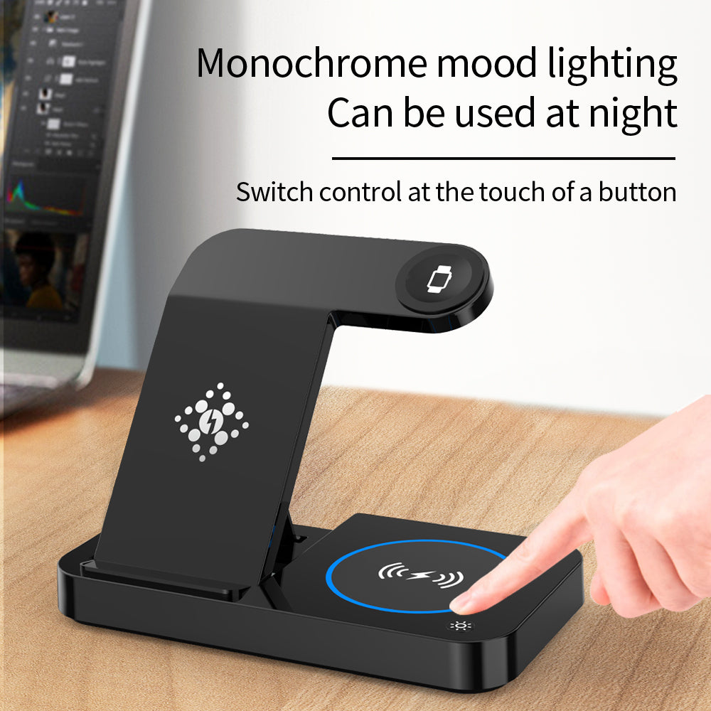 navor 4-in-1 Wireless Foldable Charging Station