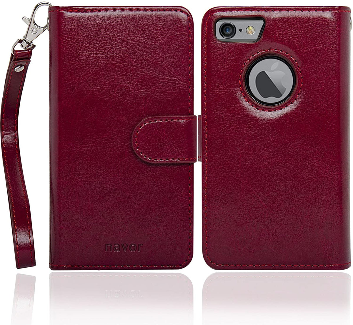 Joot Series - Leather Wallet Case - NAVOR