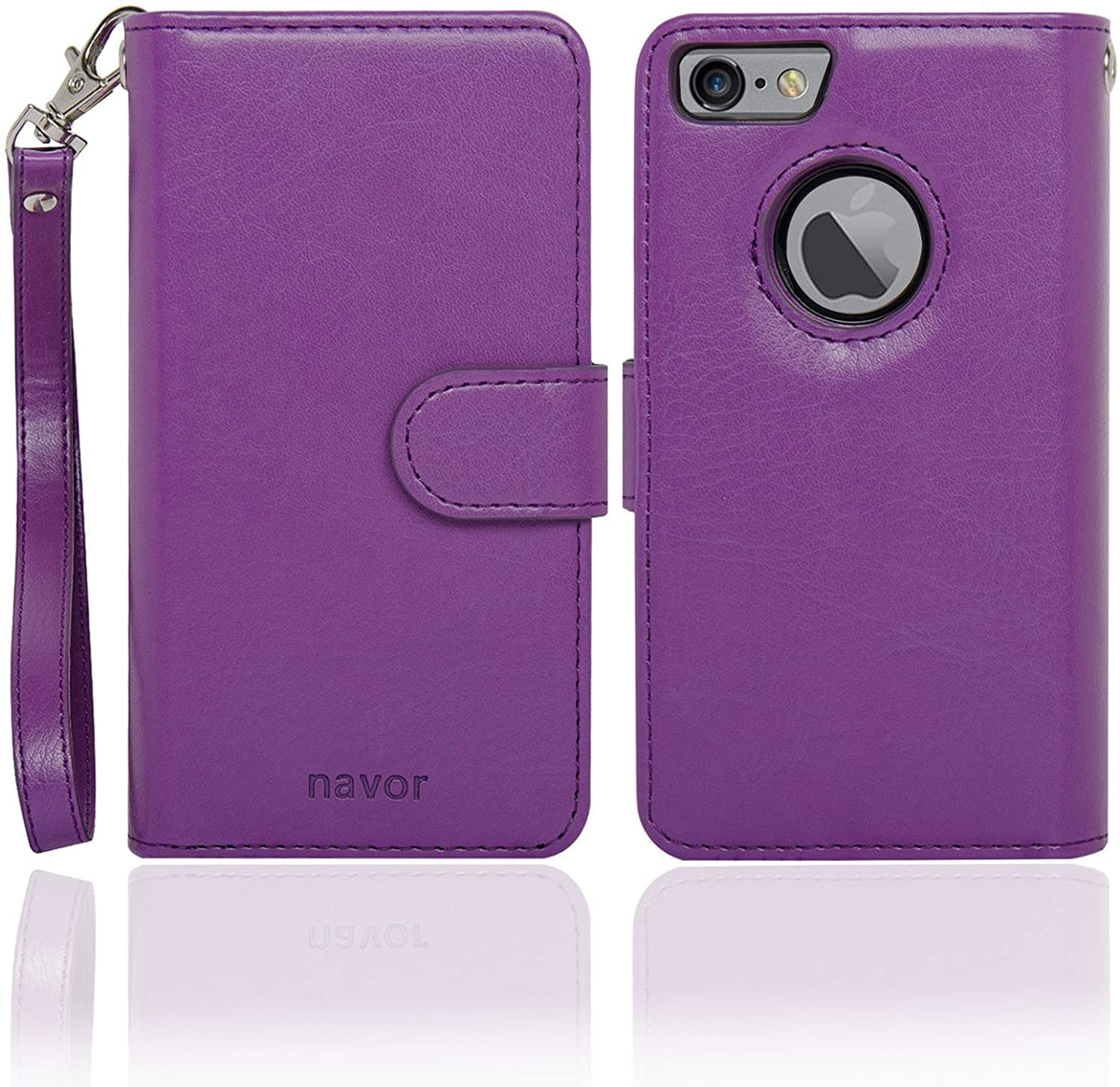 Joot Series - Leather Wallet Case - NAVOR