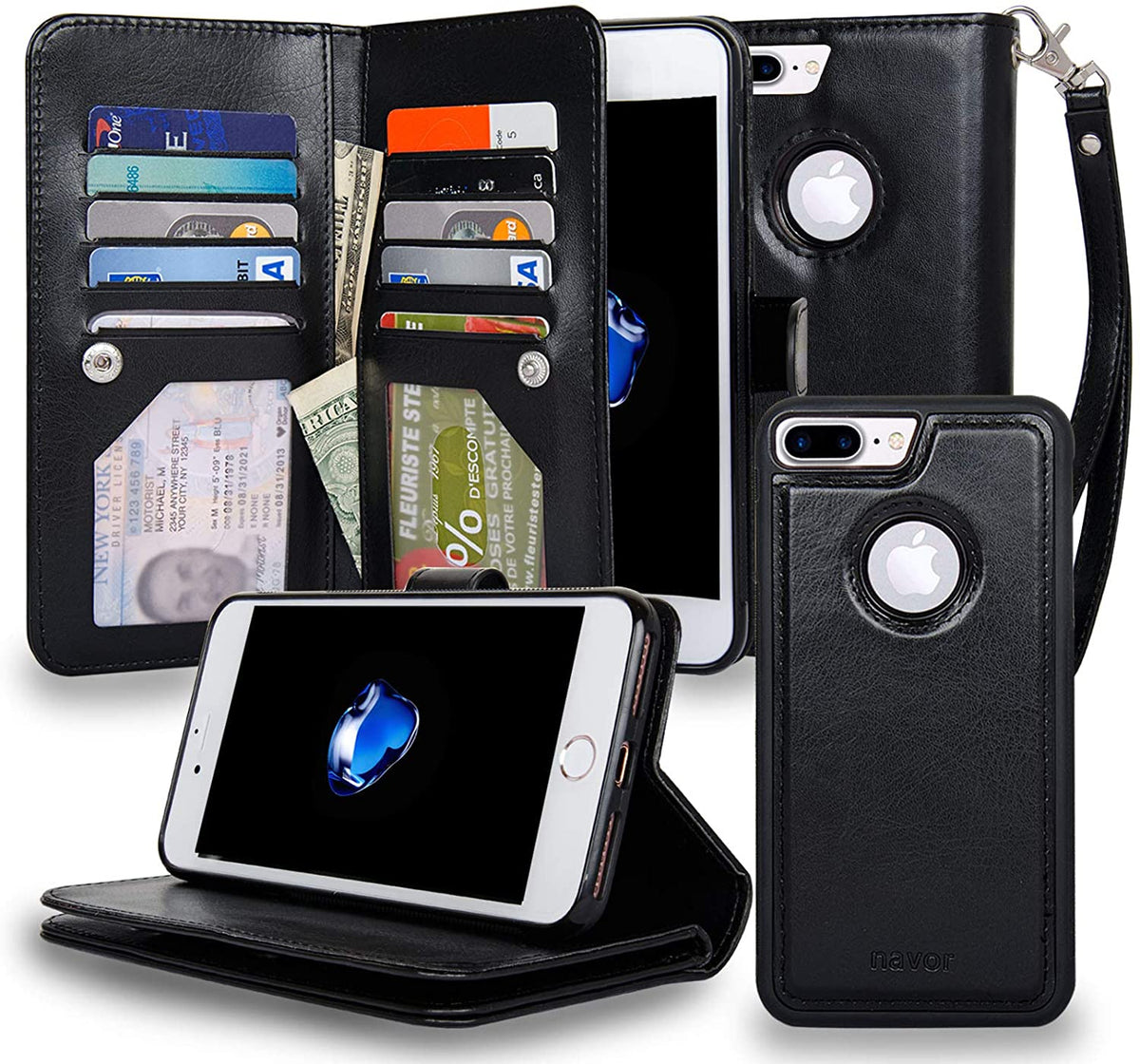 Joot Series - Leather Wallet Case - NAVOR