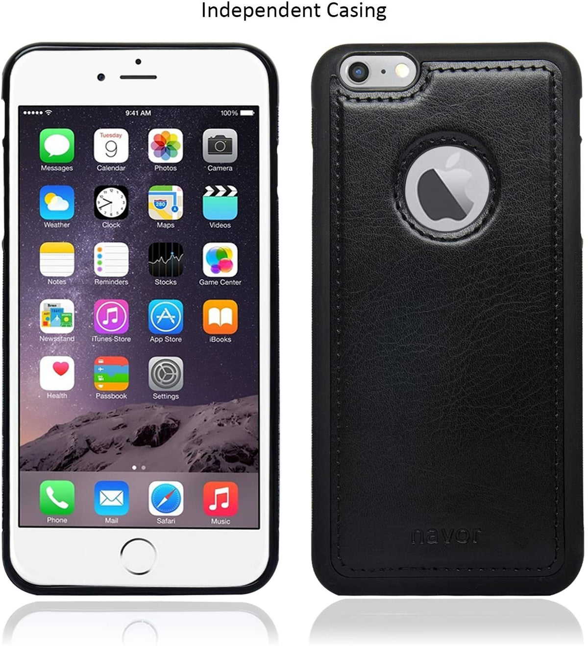 Joot Series - Leather Wallet Case - NAVOR