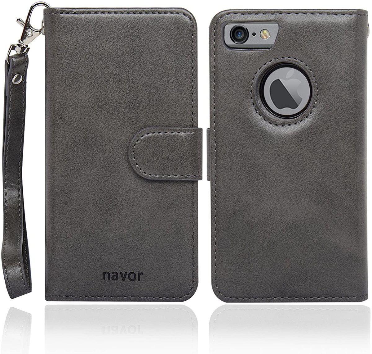Joot Series - Leather Wallet Case - NAVOR