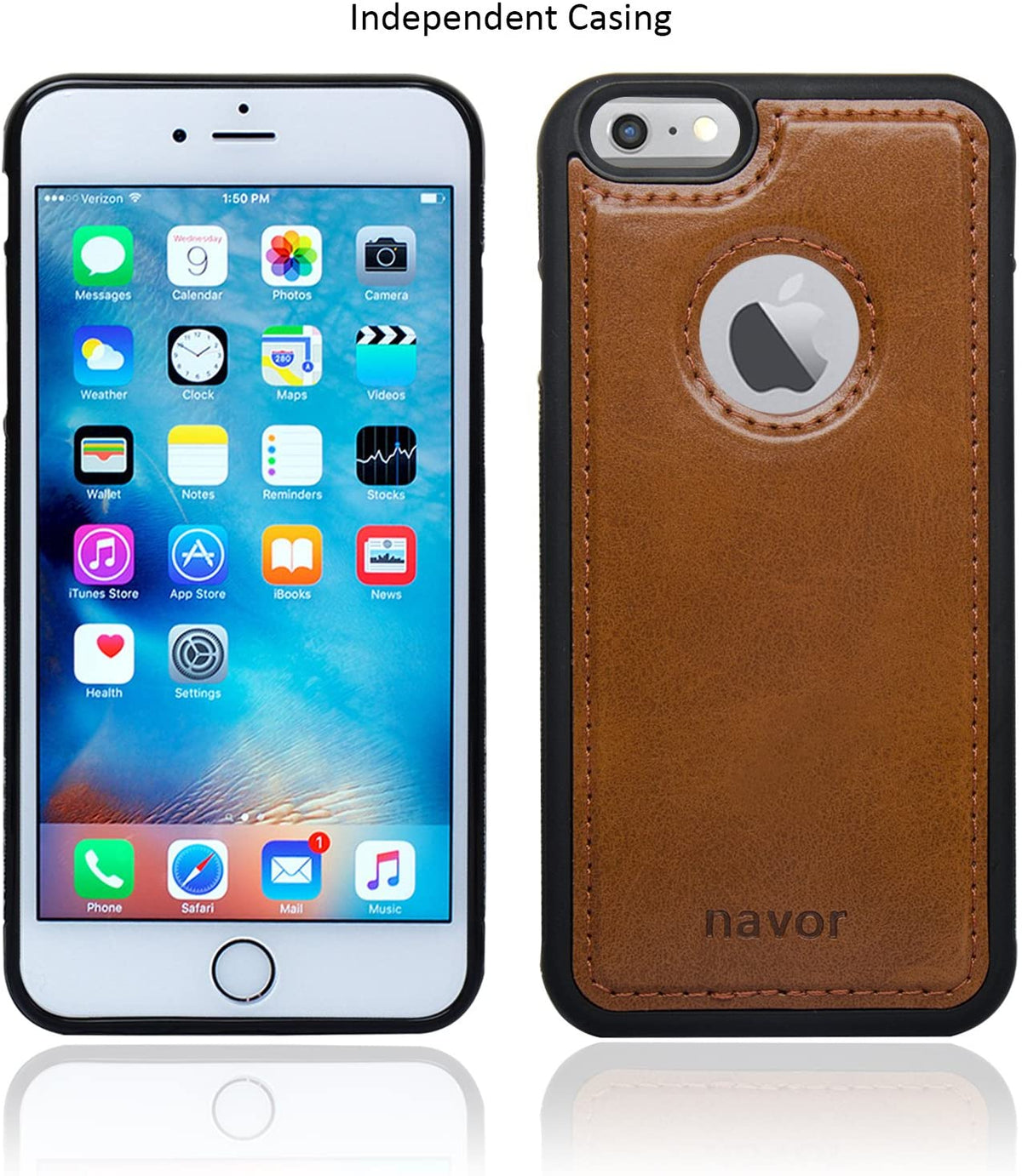 Joot Series - Leather Wallet Case - NAVOR