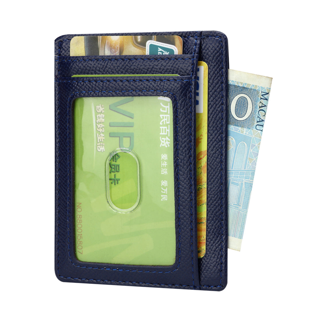 Slim Minimalist RFID Blocking Leather Wallet - NAVOR