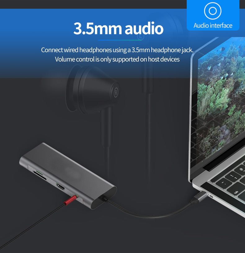 navor 9-IN-1 USB C Hub for MacBook (Above 2016), Thunderbolt 3/4, Huawei, Samsung and More - NAVOR
