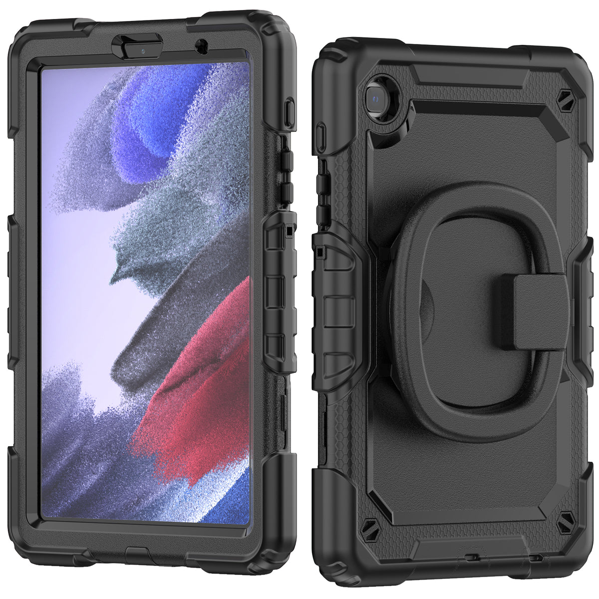 navor Galaxy Tab A7 Lite 8.7” 2021, 360 Kickstand Case [BLACK]