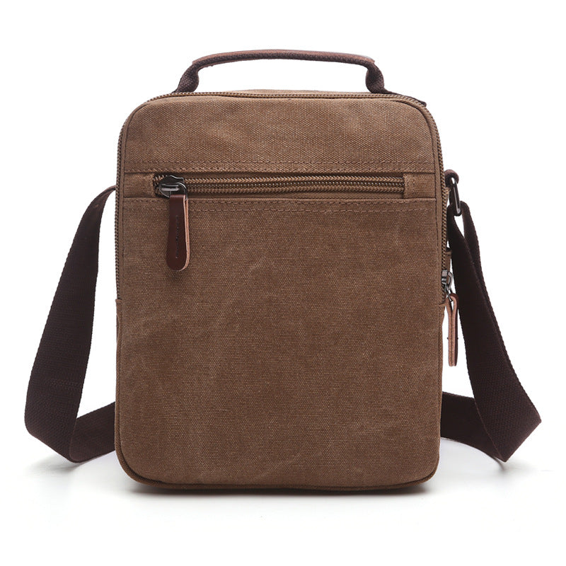navor Men's Small Vintage Multipurpose Canvas Shoulder/ Messenger Bag - NAVOR