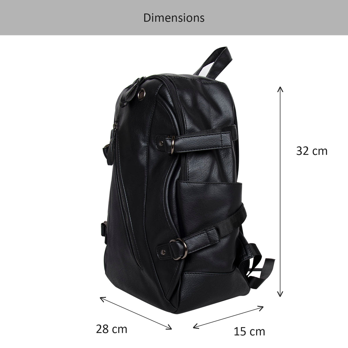Quality leather Messenger Bag for School/Work/Travel for Men - NAVOR