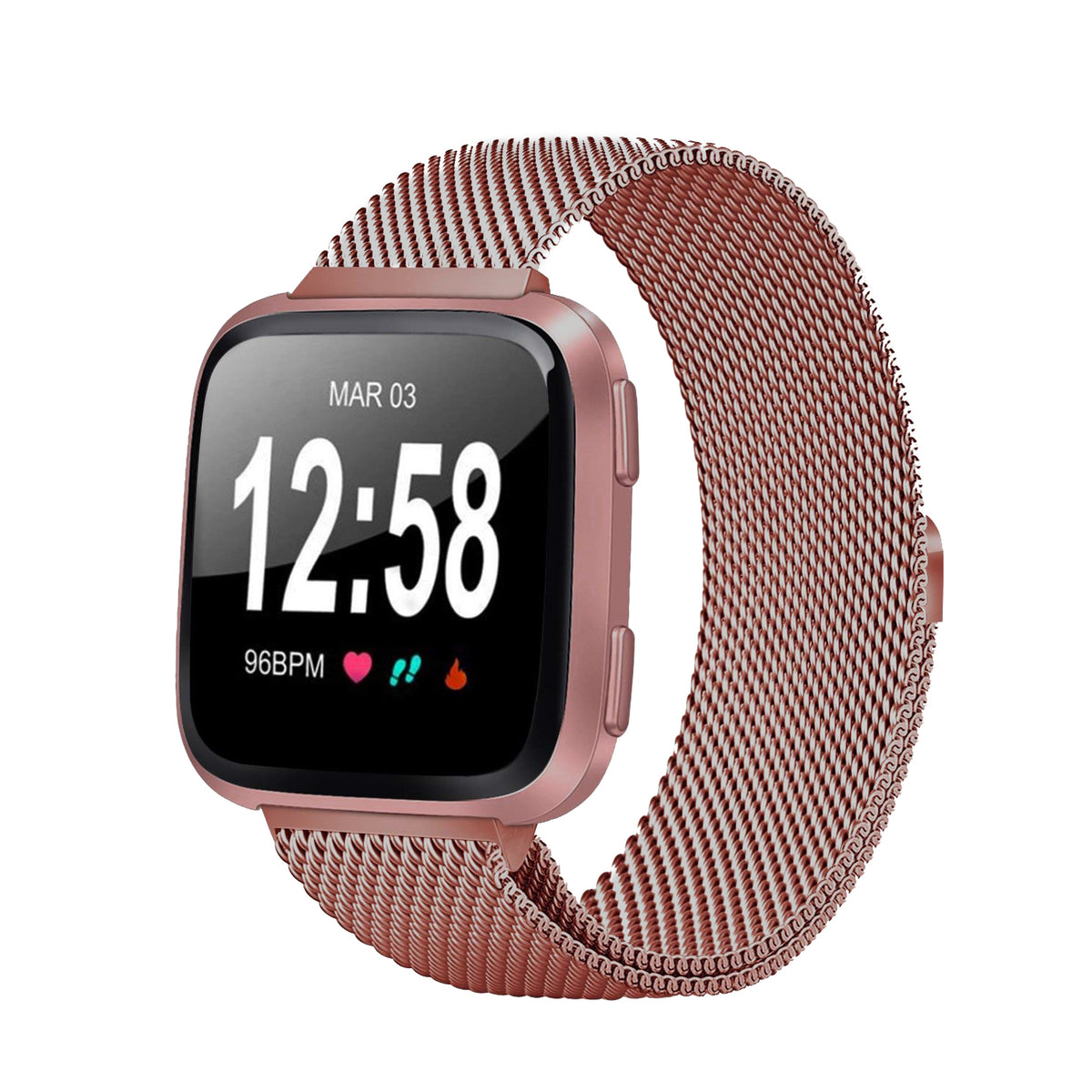 Steel Fitbit Band for Versa 2 / Versa Lite - NAVOR