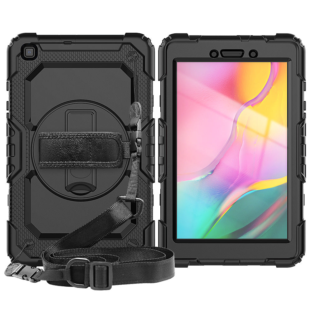 navor Samsung Galaxy Tab A 8.0 (2019), 360 Kickstand Case [BLACK]