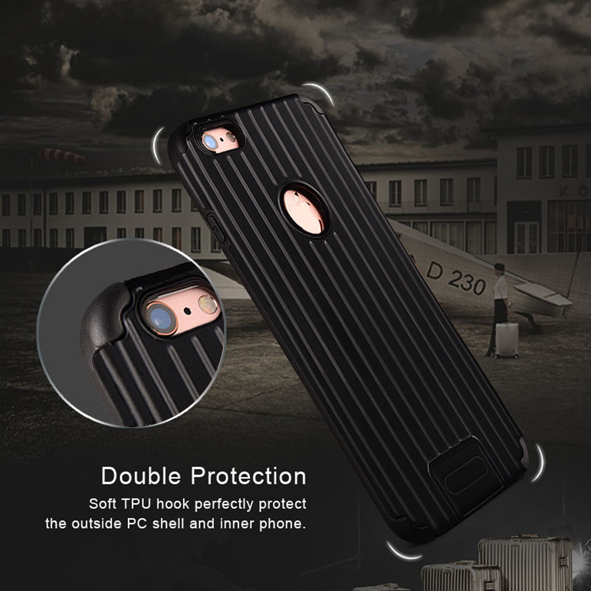 NAVOR Kario Groove Dual Layer Protective Case for 4.7-inch iPhone 6s / 6 - NAVOR
