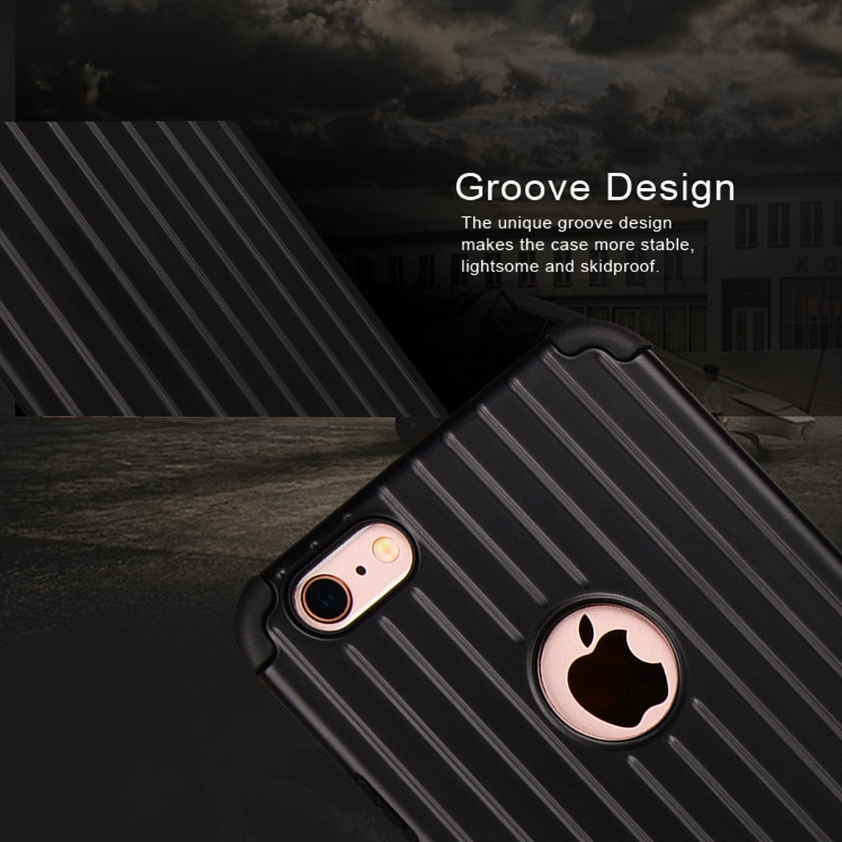 NAVOR Kario Groove Dual Layer Protective Case for 4.7-inch iPhone 6s / 6 - NAVOR