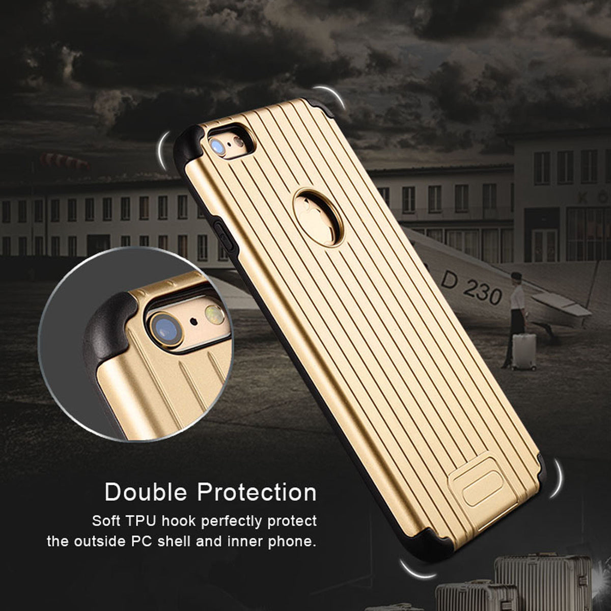 NAVOR Kario Groove Dual Layer Protective Case for 4.7-inch iPhone 6s / 6 - NAVOR