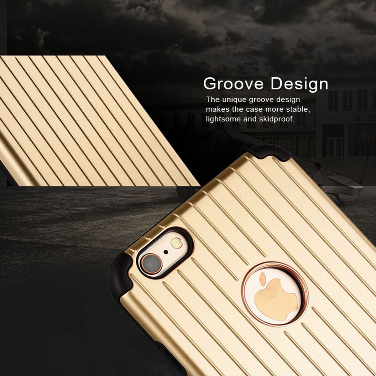 NAVOR Kario Groove Dual Layer Protective Case for 4.7-inch iPhone 6s / 6 - NAVOR