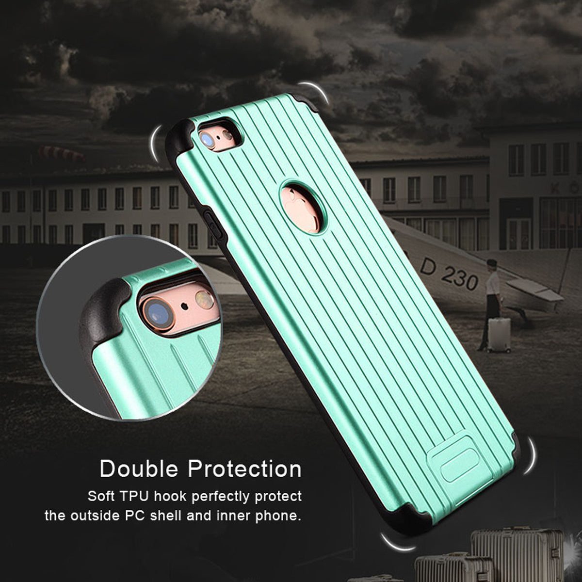 NAVOR Kario Groove Dual Layer Protective Case for 4.7-inch iPhone 6s / 6 - NAVOR