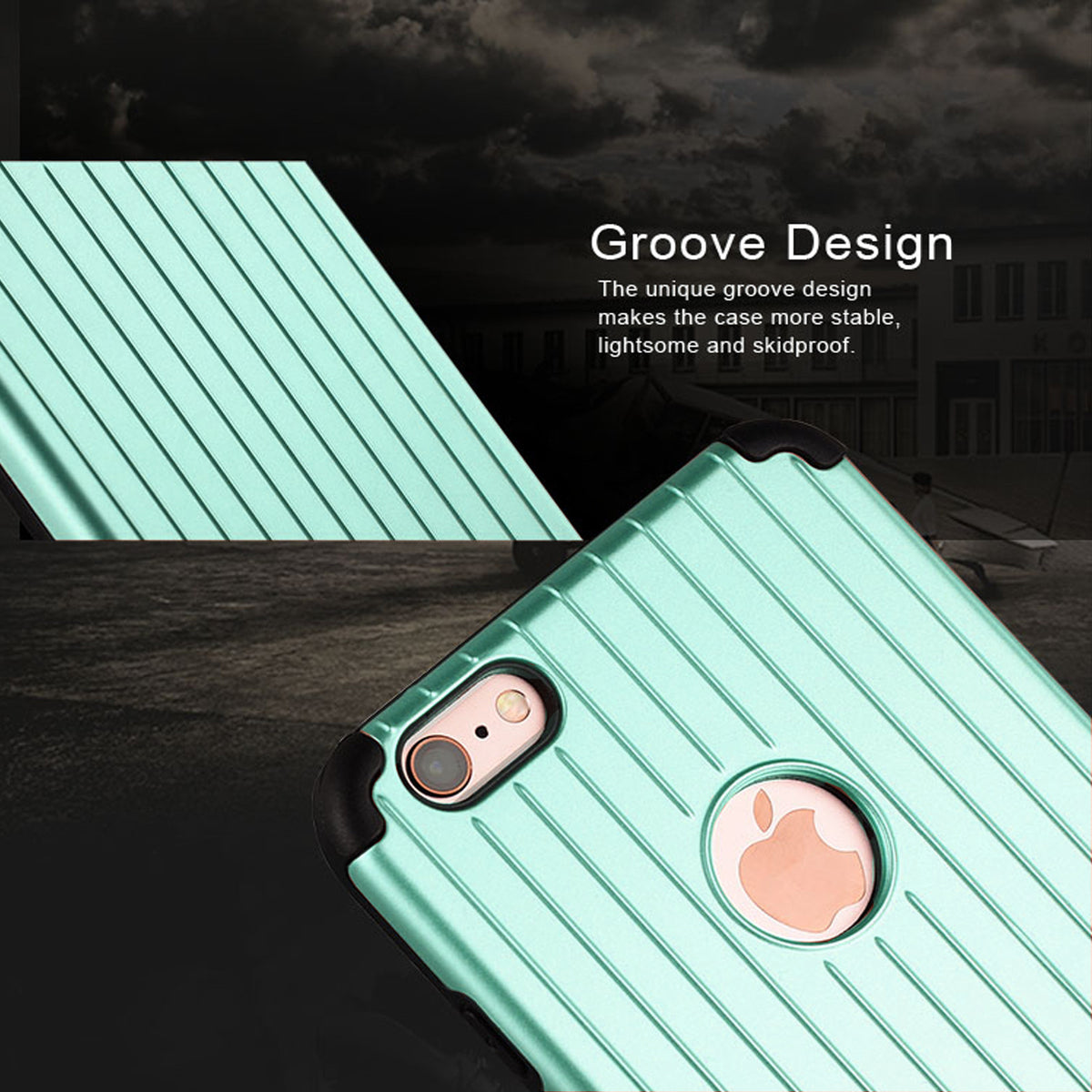 NAVOR Kario Groove Dual Layer Protective Case for 4.7-inch iPhone 6s / 6 - NAVOR