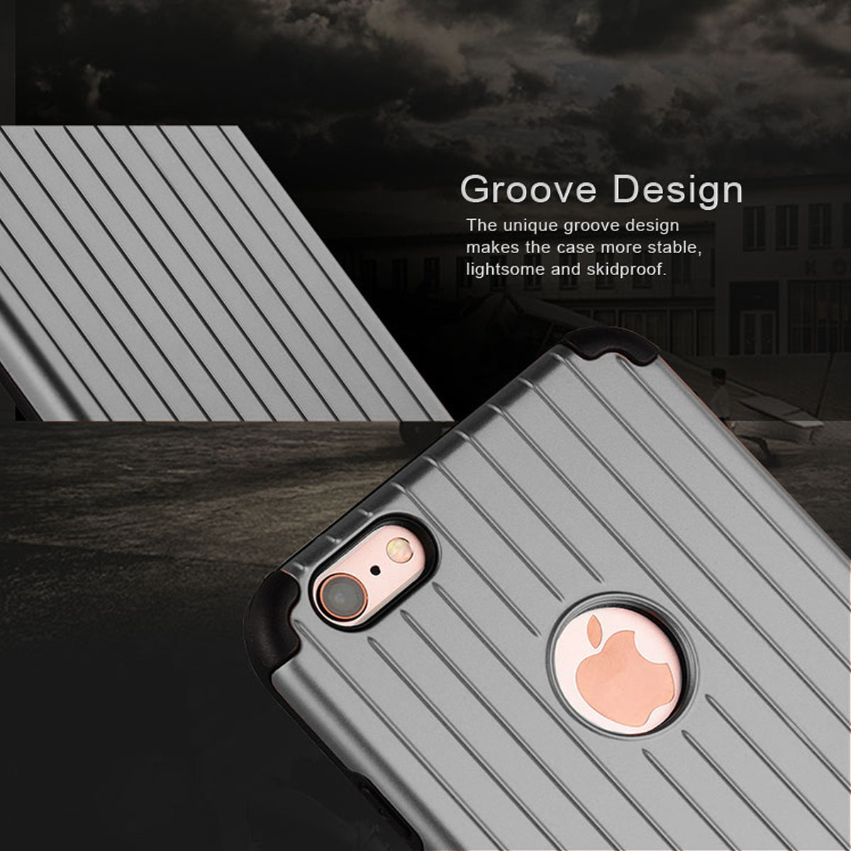 NAVOR Kario Groove Dual Layer Protective Case for 4.7-inch iPhone 6s / 6 - NAVOR