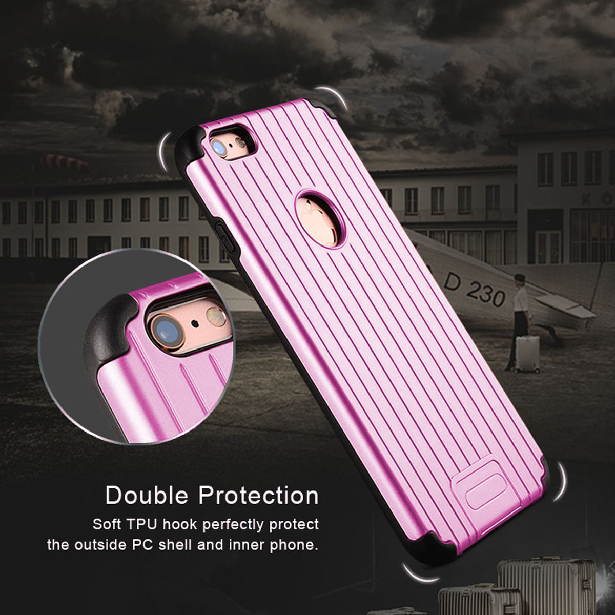 NAVOR Kario Groove Dual Layer Protective Case for 4.7-inch iPhone 6s / 6 - NAVOR