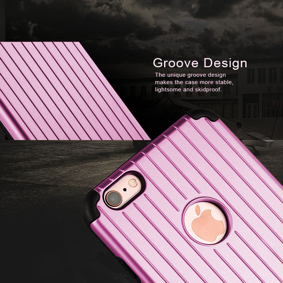 NAVOR Kario Groove Dual Layer Protective Case for 4.7-inch iPhone 6s / 6 - NAVOR