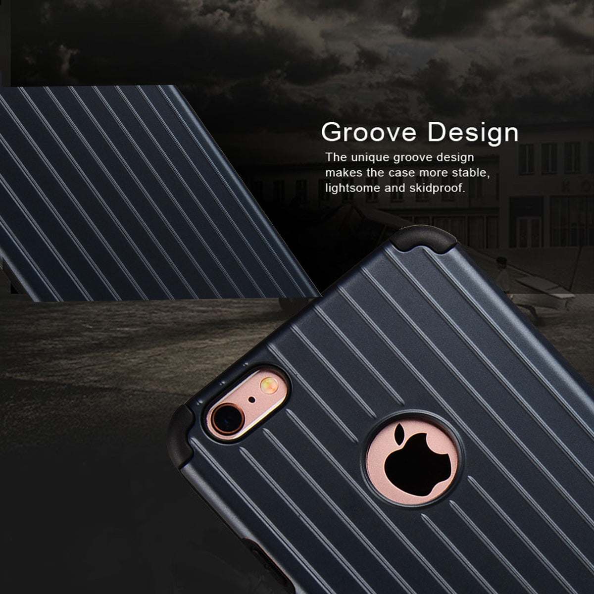 NAVOR Kario Groove Dual Layer Protective Case for 4.7-inch iPhone 6s / 6 - NAVOR