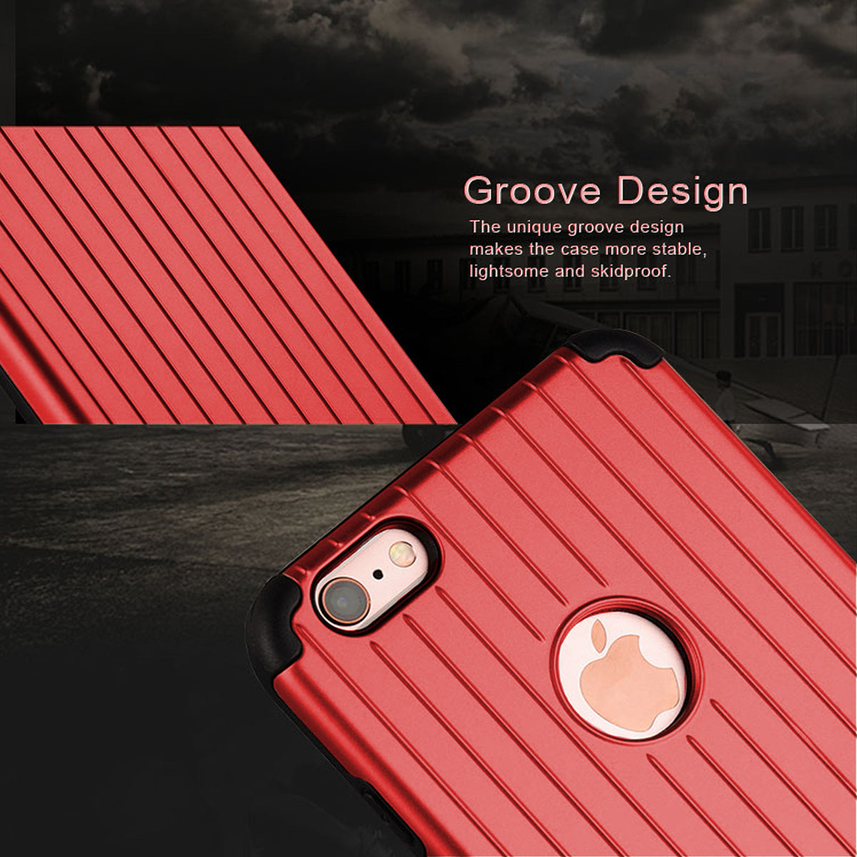 NAVOR Kario Groove Dual Layer Protective Case for 4.7-inch iPhone 6s / 6 - NAVOR