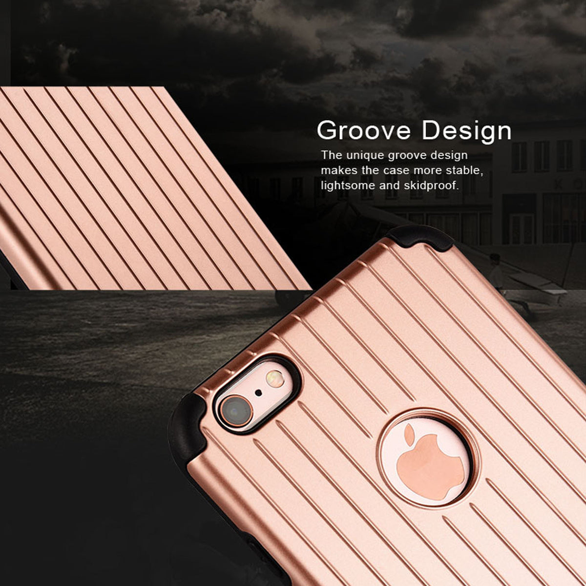 NAVOR Kario Groove Dual Layer Protective Case for 4.7-inch iPhone 6s / 6 - NAVOR