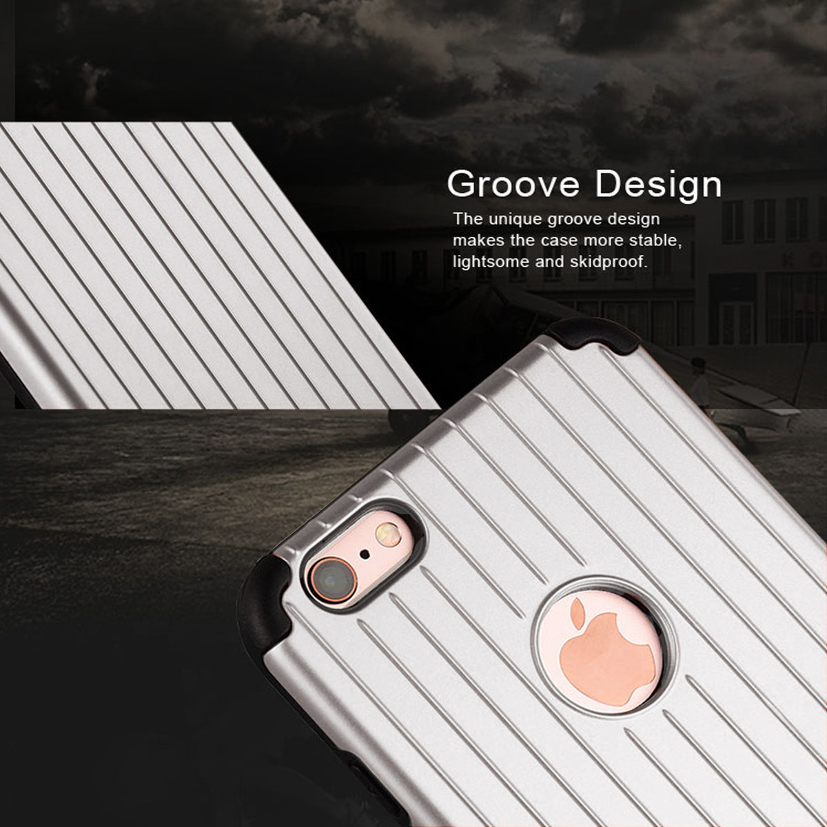 NAVOR Kario Groove Dual Layer Protective Case for 4.7-inch iPhone 6s / 6 - NAVOR