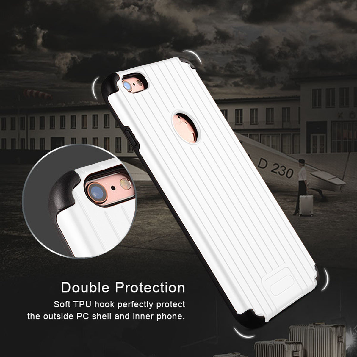 NAVOR Kario Groove Dual Layer Protective Case for 4.7-inch iPhone 6s / 6 - NAVOR