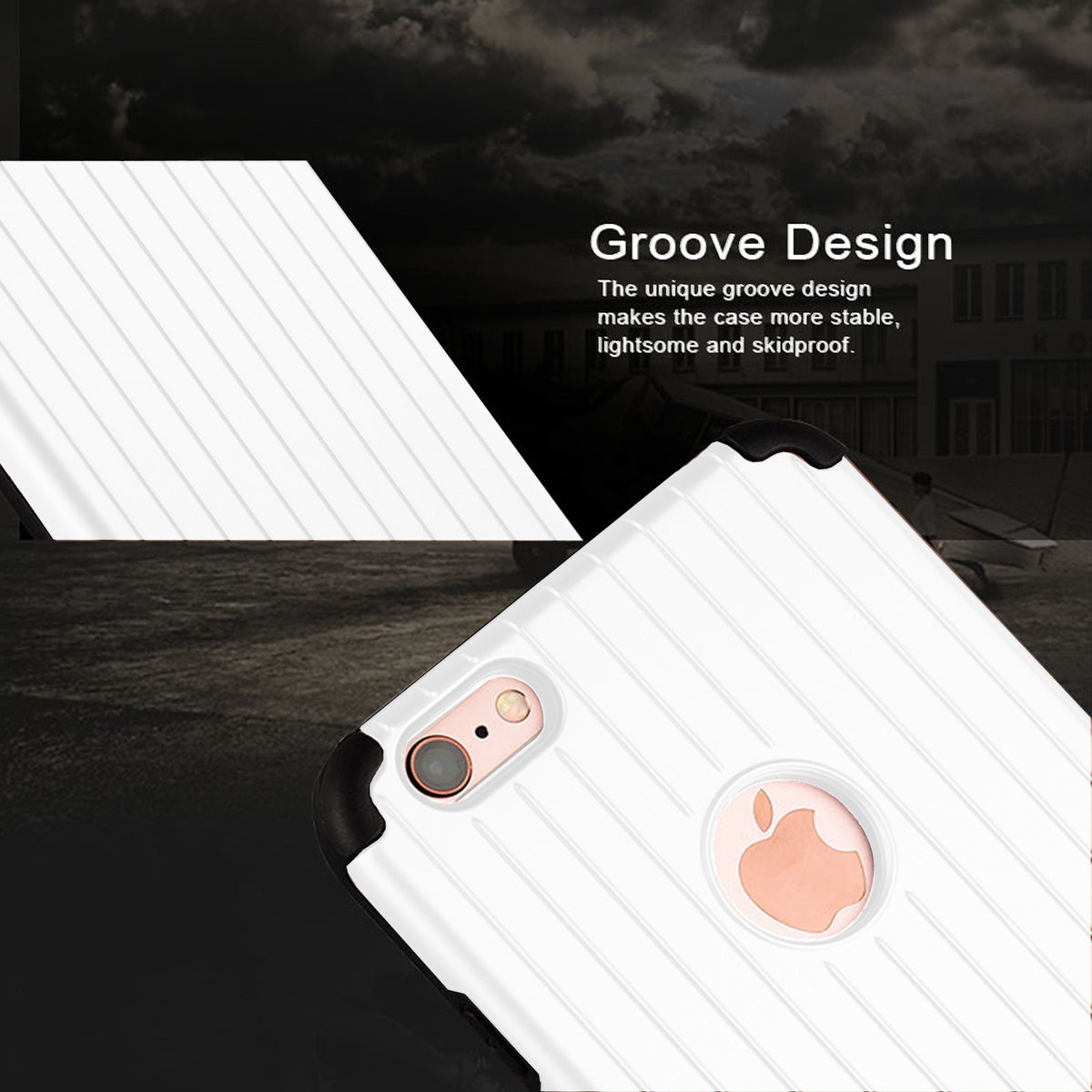 NAVOR Kario Groove Dual Layer Protective Case for 4.7-inch iPhone 6s / 6 - NAVOR