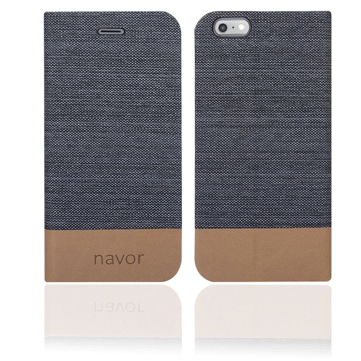 Navor Protective Cover Wallet Case with Ultra Slim and Thin Design for iPhone 6/6S[4.7 Inch]-IP6G17 - NAVOR