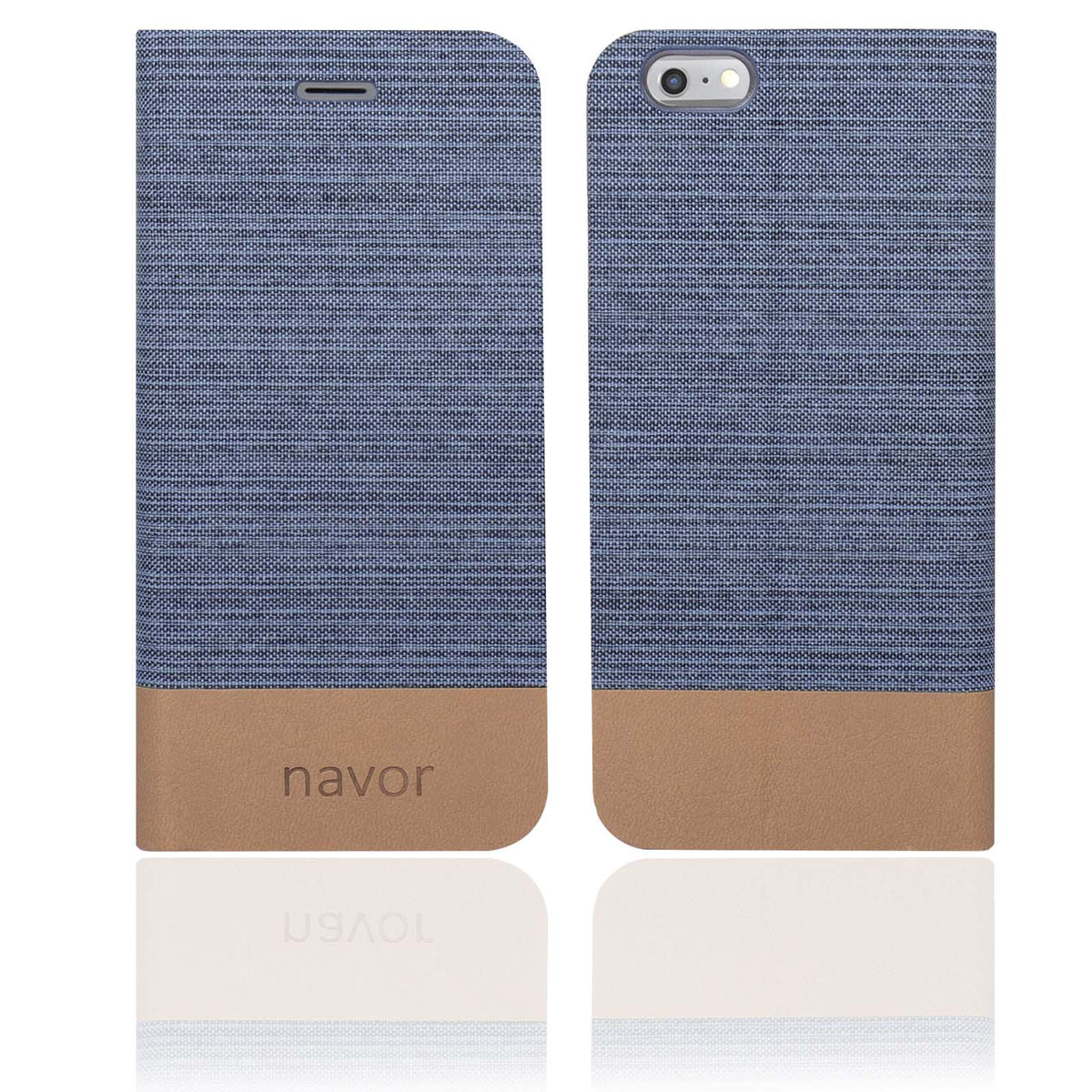 Navor Protective Cover Wallet Case with Ultra Slim and Thin Design for iPhone 6/6S[4.7 Inch]-IP6G17 - NAVOR