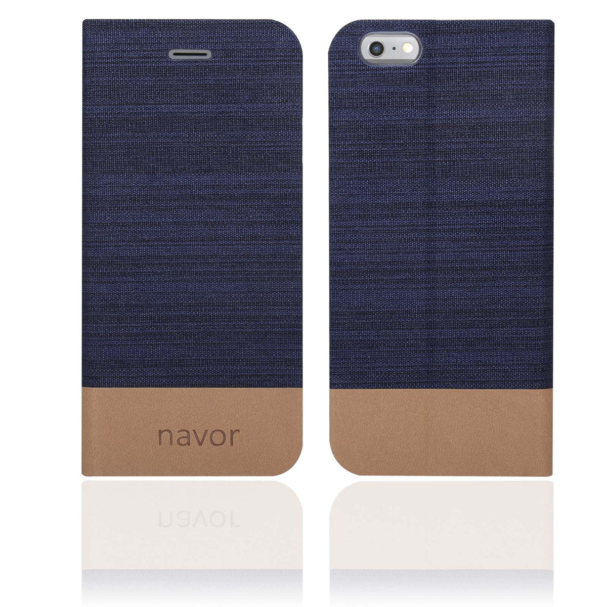 Navor Protective Cover Wallet Case with Ultra Slim and Thin Design for iPhone 6/6S[4.7 Inch]-IP6G17 - NAVOR
