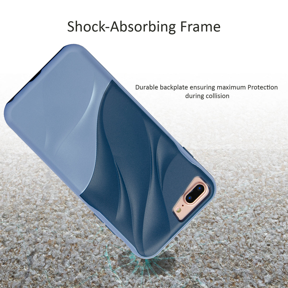 Wave Series Case for iPhone 7 Plus / 8 Plus - NAVOR