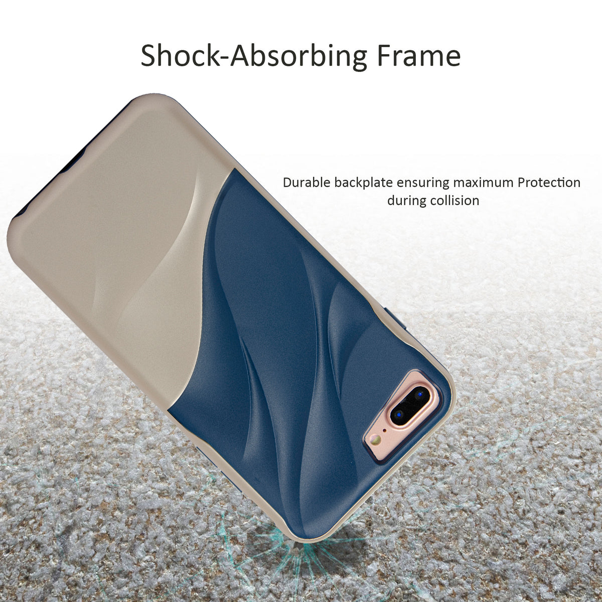 Wave Series Case for iPhone 7 Plus / 8 Plus - NAVOR