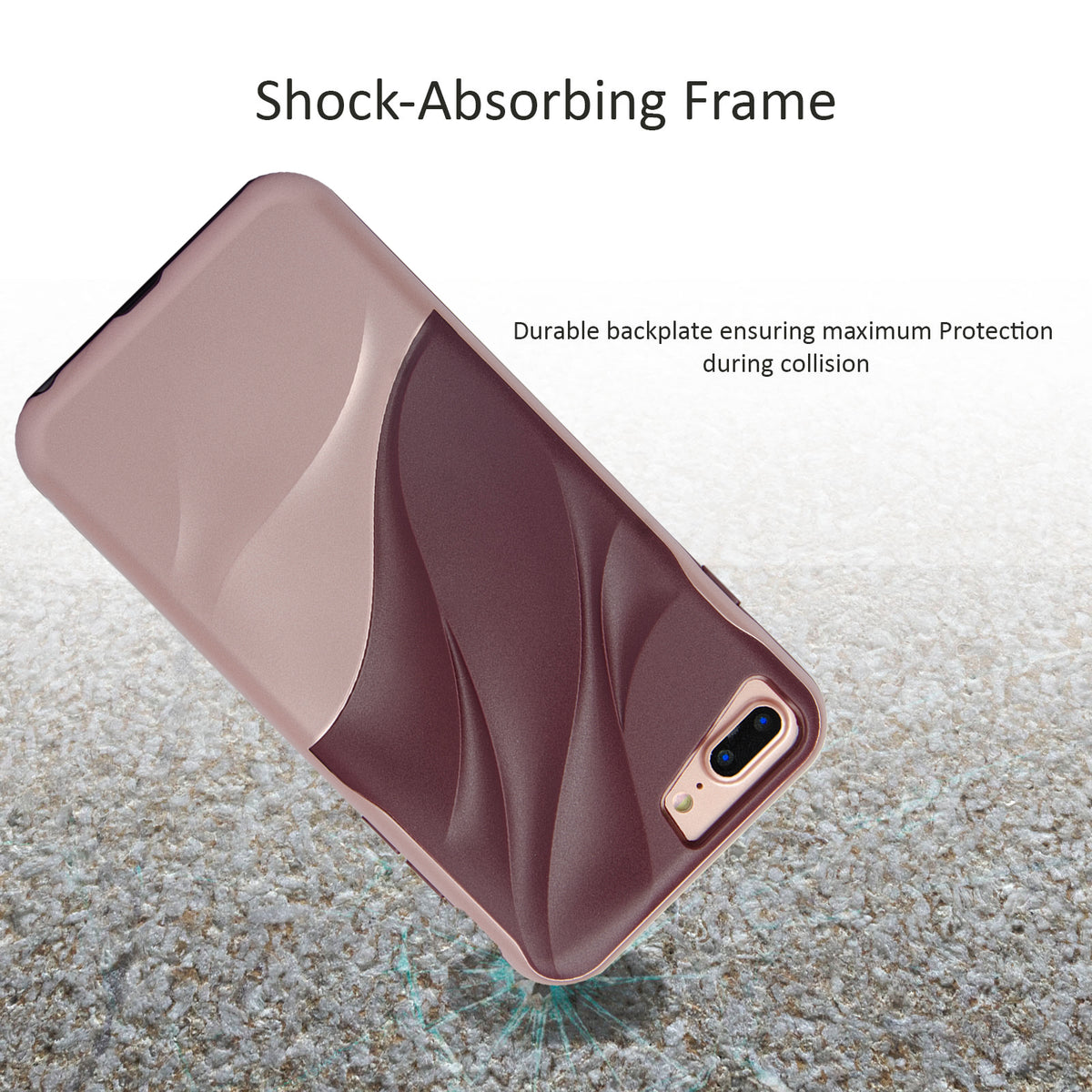 Wave Series Case for iPhone 7 Plus / 8 Plus - NAVOR