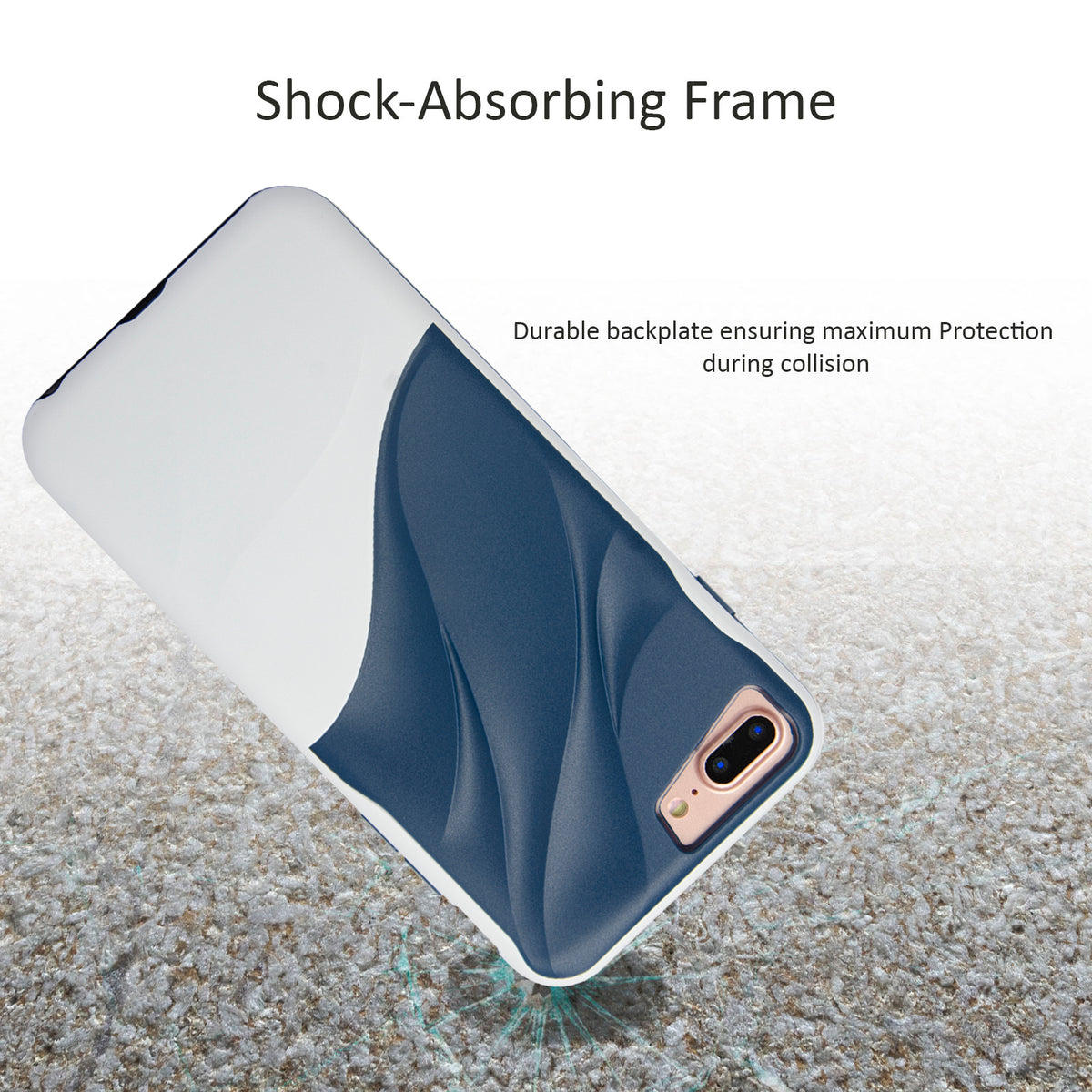 Wave Series Case for iPhone 7 Plus / 8 Plus - NAVOR