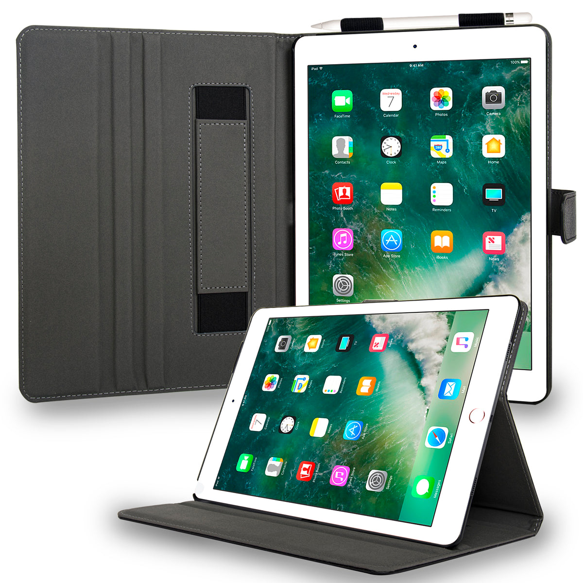 Navor Leather Case Of iPad Pro 10.5 with Kickstand Function. - NAVOR