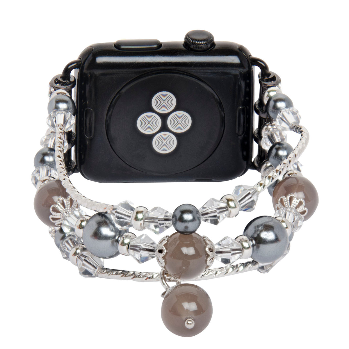Replacement Women/ Girls Fashionable Beaded Bracelet Strap for Apple Watch 42mm [Series 1, 2, 3] - NAVOR
