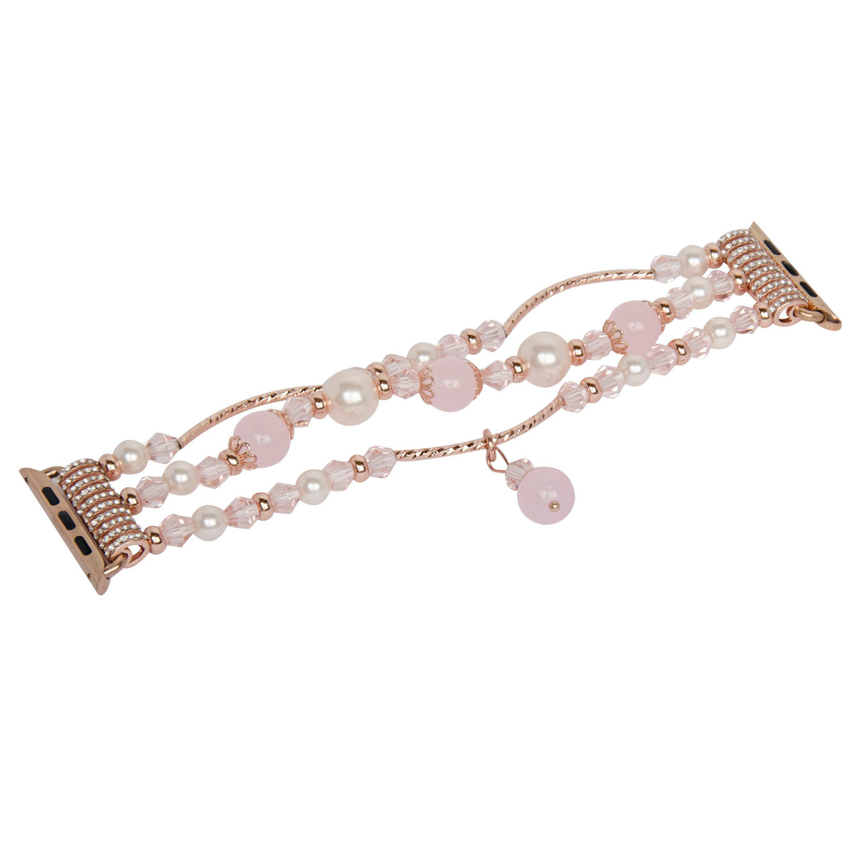 Replacement Women/ Girls Fashionable Beaded Bracelet Strap for Apple Watch 42mm [Series 1, 2, 3] - NAVOR