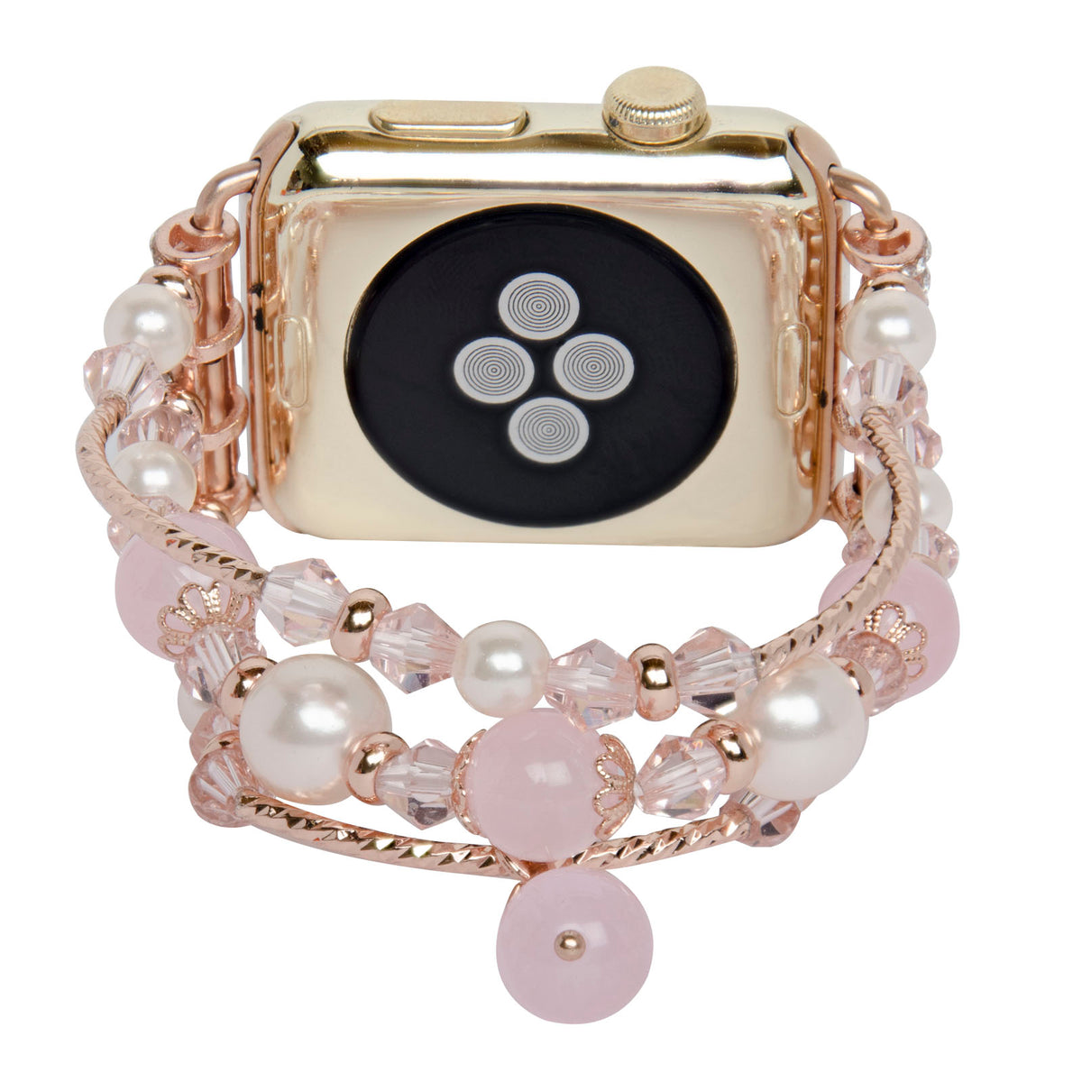 Replacement Women/ Girls Fashionable Beaded Bracelet Strap for Apple Watch 42mm [Series 1, 2, 3] - NAVOR