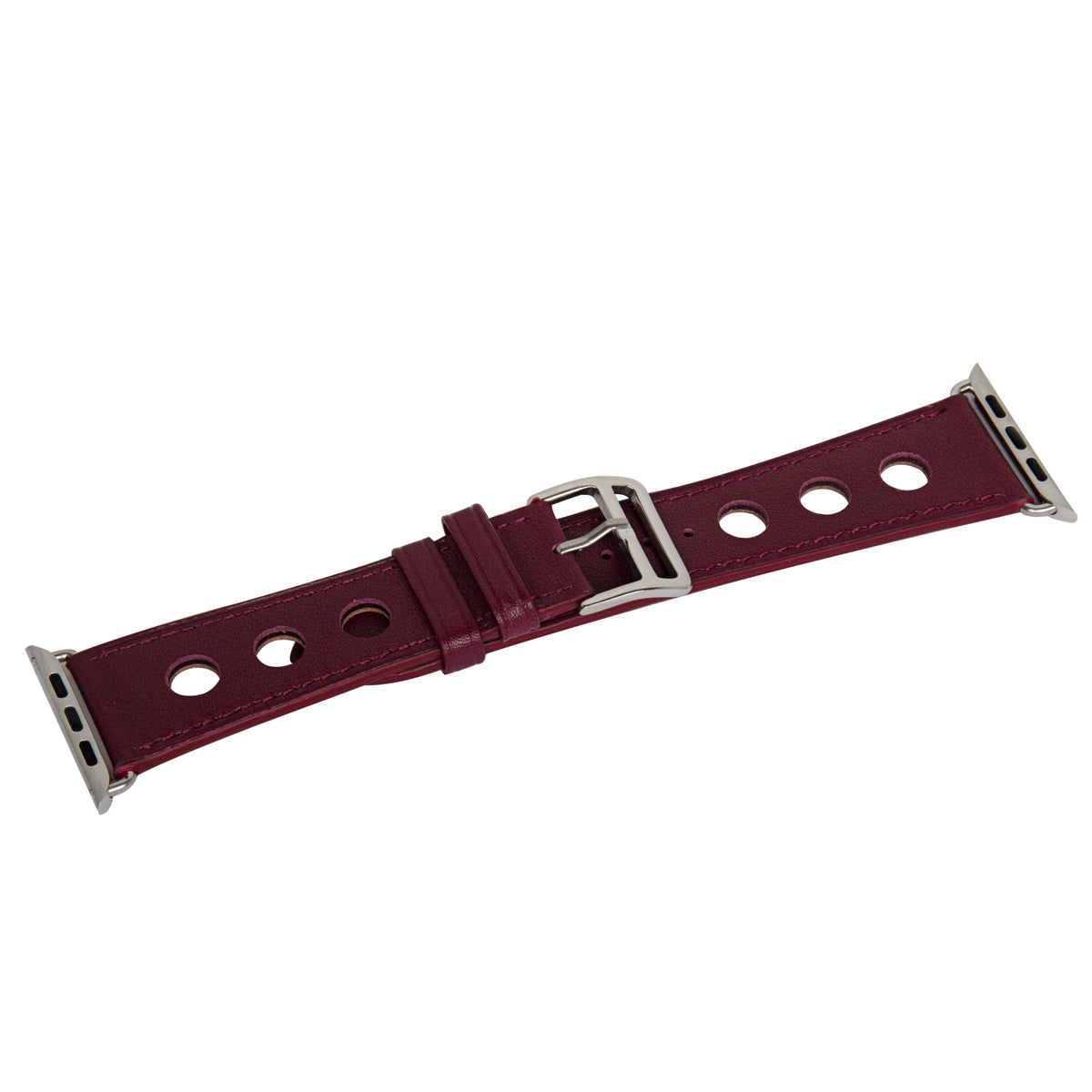 Navor Leather Replacement Band with Metal Clasp for Apple Watch 42 Series 1-2-3 - NAVOR