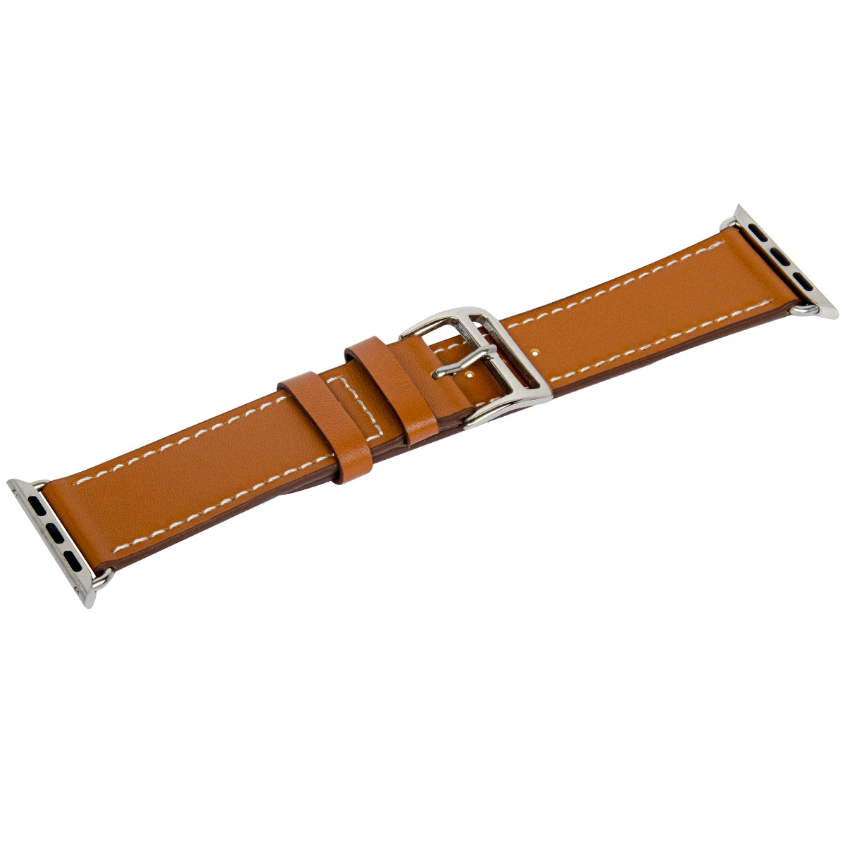 Navor Leather Replacement Band with Metal Clasp Compatible with Apple Watch Series 1-2-3 [IWB-35] - NAVOR