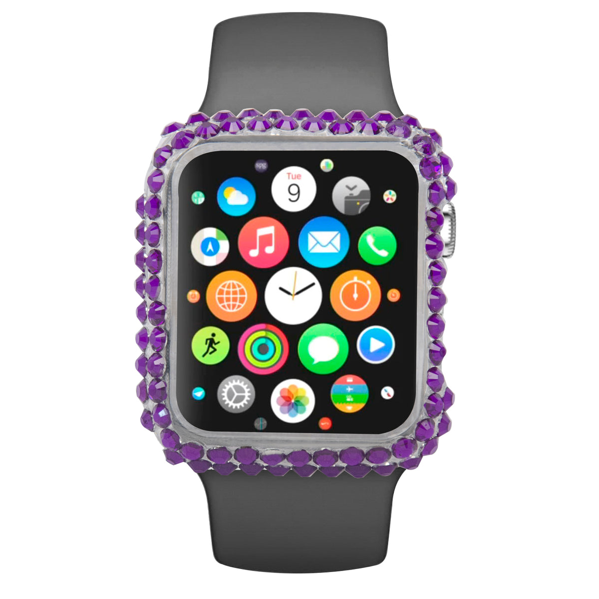 Navor Unique Slim Protective Full Fashion Bling Case Cover for Apple Watch Series 1-2-3 - NAVOR